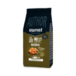 Ração para Gato Esterilizado | Sem Cereais | 60% Frango Fresco | Ownat Author | 3 Kg