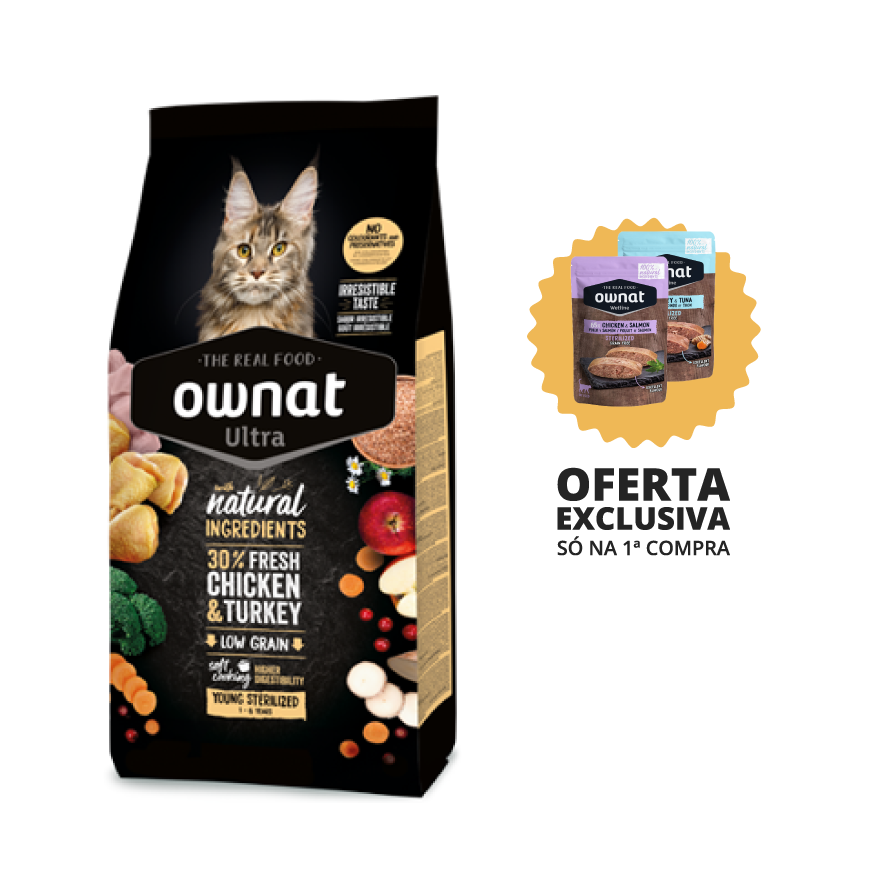 ownat gato ultra young sterilized hero shot